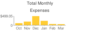 Shopping Expense Graph
